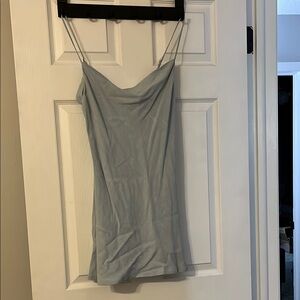 Light Blue Slip Dress